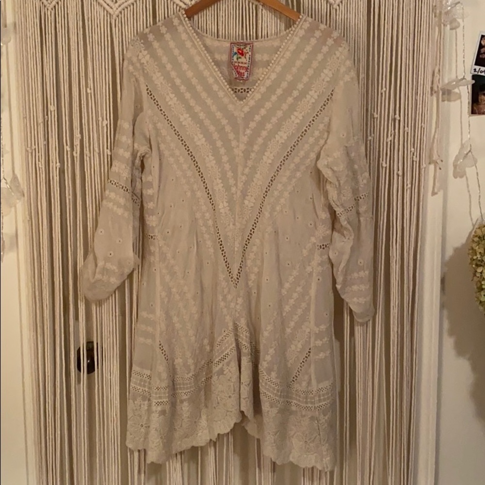 Johnny Was lace dress